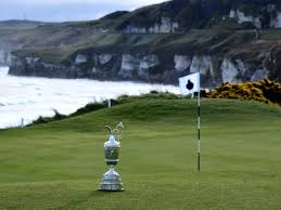 Standard copyright tags used on the official silk screen yellow us open championship flags. Royal Portrush Course Guide Open Championship 2019 Golf Monthly