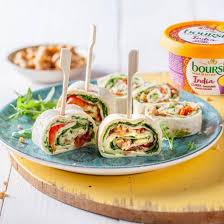Wraps Apero Au Boursin Inspiration India Courgette Tomate Cerise Et Noix De Cajou Recette Recettes De Cuisine Wraps Apero Nourriture Delicieuse