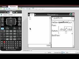 This Video On Quadratic Regression For The Ti Nspire Cx Is From Our Youtube Channel It Can Also Be Found On Media4ma Quadratics Quadratic Formula Fun Learning