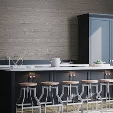 The only way to know if you will like it is to buy samples. Gray Wood Grain Peel Stick Wallpaper