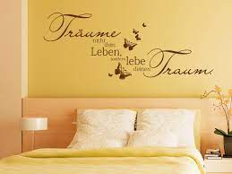 Entdecken sie die wohnwelten von möbel schulenburg. Traumhafte Wandtattoo Spruche Furs Schlafzimmer Spruch