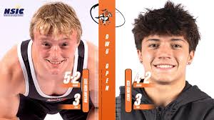 Men's wrestling places three in top six at Tyler Plummer Open