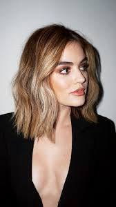Lucy Hale News Short Blonde Hair Hair Color Blonde Highlights Medium Length Hair Styles