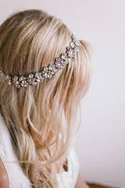 Wedding Hair Rhinestone Halo Headband Crystal Bridal Halo Silk Etsy Hair Rhinestone Rhinestone Headpiece Ribbon Bridal
