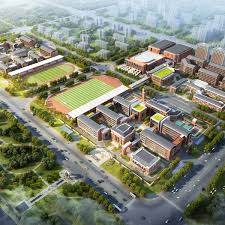 Architectural Design And Research Institute Of Tsinghua University Deepening Design Of Tsinghua University High School Zheng Dong School