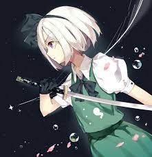 konpaku youmu おしゃれまとめの人気アイデア pinterest wesley lin 東方 かわいい 可愛いアニメガール 魂魄 妖夢