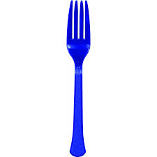 Fork system call is used for creating a new process, which is called child process, which runs concurrently with the process that makes the fork() call below are different values returned by fork(). Heavy Weight Fork 20ct Royal Blue Celebrating Party Hire Party Supply Store Sydney