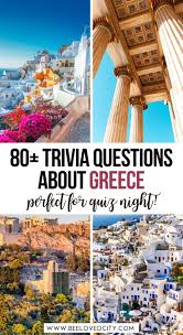 Ask questions and get answers from people sharing their experience with treatment. The Ultimate Greece Quiz 81 Questions Answers About Greece Beeloved City