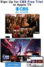 Sign Up For Cbs Free Trial In Apple Tv Only For Usa Apple Tv Cbs Nfl On Cbs