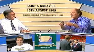 Saint and greavsie was a saturday morning football entertainment show presented by former professionals ian st. Saint Greavsie Show 18th August 1989 Football Programe First Of Season 1989 1990 Youtube