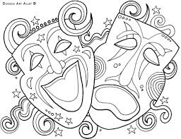 Facemasks Jpg Coloring Pages Colouring Pages Coloring Books