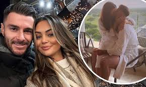 Pregnant Love Island star Kendall Rae Knight looks more loved-up than ever  with rarely-seen footballer boyfriend Andrew Hughes as they prepare to  welcome their first child