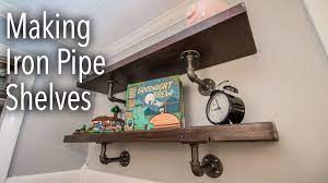 Maybe you would like to learn more about one of these? How To Make Industrial Iron Pipe Shelves Youtube