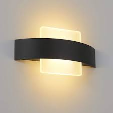 Wandleuchte modern wandlampen innen wandleuchten inkl. Zmh Led Wandleuchte Innen Wandlampe Wohnzimmer 6w Aus Acryl Modern Bettlampe Online Kaufen Otto