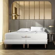 Ensemble matelas et sommier robuste et confortable aux meilleurs prix sur meubles.fr. Ensemble Matelas A Memoire De Forme Maxi Epaisseur Buckingham 200x200 Double Sommier Ensembles De Matelas Et Sommiers Chambre A Coucher