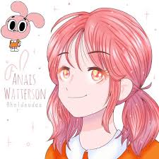 10 like is i draw gumball watterson. Anais Watterson The Amazing World Of Gumball World Of Gumball Kawaii Anime