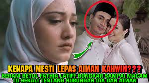 Temubual eksklusif bersama aiman hakim dan fatiya latiff eksklusif di acara karpet merah anugerah #dramafestkl di sacc Kenapa Mesti Lepas Aiman Kahwin Fathia Latiff Dedah Sesuatu Tentang Hubungan Dia Dan Aiman Hakim Youtube