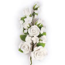 We did not find results for: White Rose Spray Handmade Gumpaste Sugar Flower 170mm