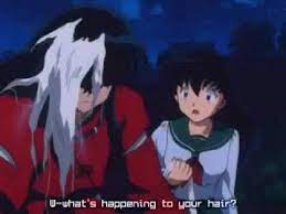 Kagome higurashi inuyasha anime kikyo, inuyasha, black hair, manga png. Inuyasha Turns Human Mystery Of The Dark Haired Inuyasha Youtube