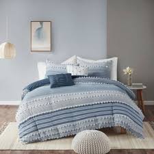 The set is machine washable for easy care. Urban Habitat Calum 5 Piece Full Queen Duvet Cover Set In Navy From Bed Bath Beyond Accuweather Shop