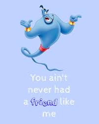 Aladdin Genie Ain T Never Had A Friend By Rachelsmagicalprints 4 00 Disney Characters Genie Aladdin Disney Aladdin