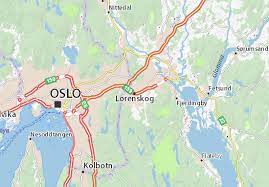 Lørenskog church (lørenskog kirke) is a medieval era church. Michelin Landkarte Lorenskog Stadtplan Lorenskog Viamichelin
