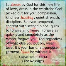 Chosen By God | Colossians 3:12 -14 - Tricia Goyer