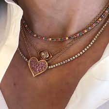 Pin By Christy Russell On Fashion Pieces Stylish Necklace Radiant Necklace Diamond Pendant Necklace