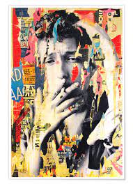 Bob dylan posters bob dylan is an american singer and songwriter whose hits include blowin' in the wind, like a rolling stone, and don't think twice, it's all right. dylan began singing folk and country music in college and has worked in the music industry for over five decades. Michiel Folkers Bob Dylan Poster Online Bestellen Posterlounge De