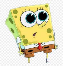 In this episode, spongebob gives himself a black eye, and tells tall tales over how he got it to try to look tough and avoid being embarrassed. Spongebob Emoji Yellow Eyes Cartoon Nickeloden Transparent Background Spongebob Gif Png Png Download Vhv
