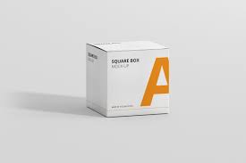 Download Package Box Mock Up Square Box Mockup Package Packaging Cosmetic Makeup Beauty Design Stationary Branding Mockup Box Packaging Mocking