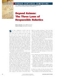 More astoundingly, the underling has. Pdf Beyond Asimov The Three Laws Of Responsible Robotics