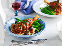Julie Goodwin S Lamb Shank Cacciatore Recipe Cacciatore Recipes Lamb Dinner Lamb Shanks