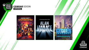 Xbox Game Pass Adds Cities Skylines Minecraft Dungeons And More In Late May In 2020 Game Pass Xbox Games Xbox
