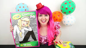 Barbie coloring pages coloring book info drawing art gallery. Coloring Barbie Friends Giant Coloring Page Crayola Crayons Coloring With Kimmi The Clown Video Dailymotion