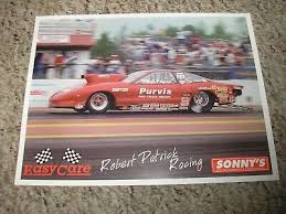 NHRA 1997 Robert Patrick Purvis Ford Probe Pro Stock Drag Racing Handout  Free SH