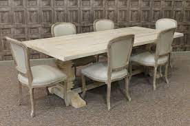 Limed Oak Dining Table With A Tuscan Pedestal Base Large Oak Table Oak Dining Table Oak Dining Chairs Dining Table