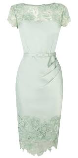Beautiful Mint Dress Mint Lace Dress Bridesmaid Fashion Lace Pencil Dress