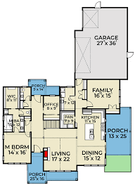 Plan 280070jwd American Farmhouse Plan With Rear Courtyard Garage Farmhouse Plans House Plans Farmhouse American Farmhouse