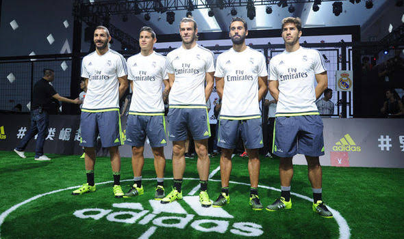 Image result for Real Madrid sign new adidas deal