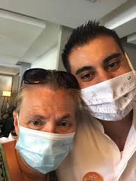 One of the reasons we believe we get outstanding service is the attention  and love we show the staff. They have no issues with selfies and all of  these folks are our