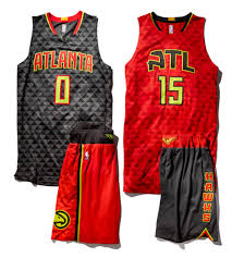 The atlanta hawks have only had their new uniform design for a few seasons. Atlanta Hawks Players Helped Design New Uniform Scheme Sports Illustrated