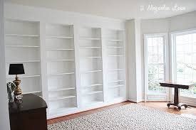 Diy Built In Custom Bookshelves Using Ikea Billy Bookcases Hack Billy Bookcases Bookshel Bucherregale Bauen Eingebautes Bucherregal Mobel Fur Kleine Raume