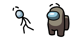 Among Us Tan Character And Stickmin Pet Character Tan Pets