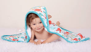 How to make a hooded towel for your kids or as a baby shower gift. Hooded Towel And Burp Cloth Pattern Tutorial