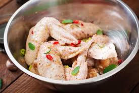 It is hugely addictive and will make a perfect snack or appetizer when you want to entertain. Free Photo Raw Marinated Chicken Wings Prepared In Asian Style With Honey Garlic Soy Sauce And Herbs