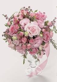 Bouquet Pink Rose Wedding Bouquet Romantic Flowers Wedding Bouquets Pink