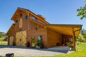 The interior of a horse barn is just as important as its exterior. Monitor Barn Builders Dc Builders