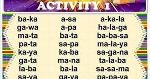 Remedial Reading In Filipino Activity 1 Activity 10 Reading Practice In Tagalog Remedial Reading Kindergarten Reading Activities Reading Practice Worksheets