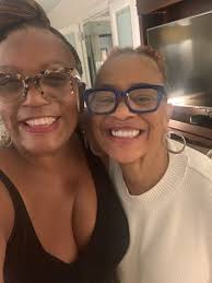 So, Terry McMillan came to town to...